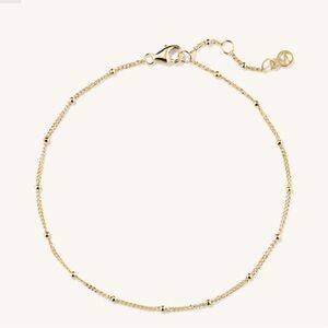 Mejuri 14k gold spheres bracelet